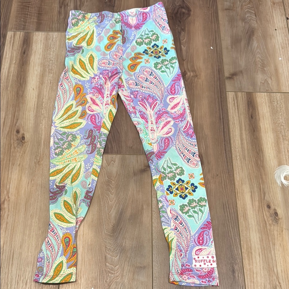Ruffle Girl size 7 leggings